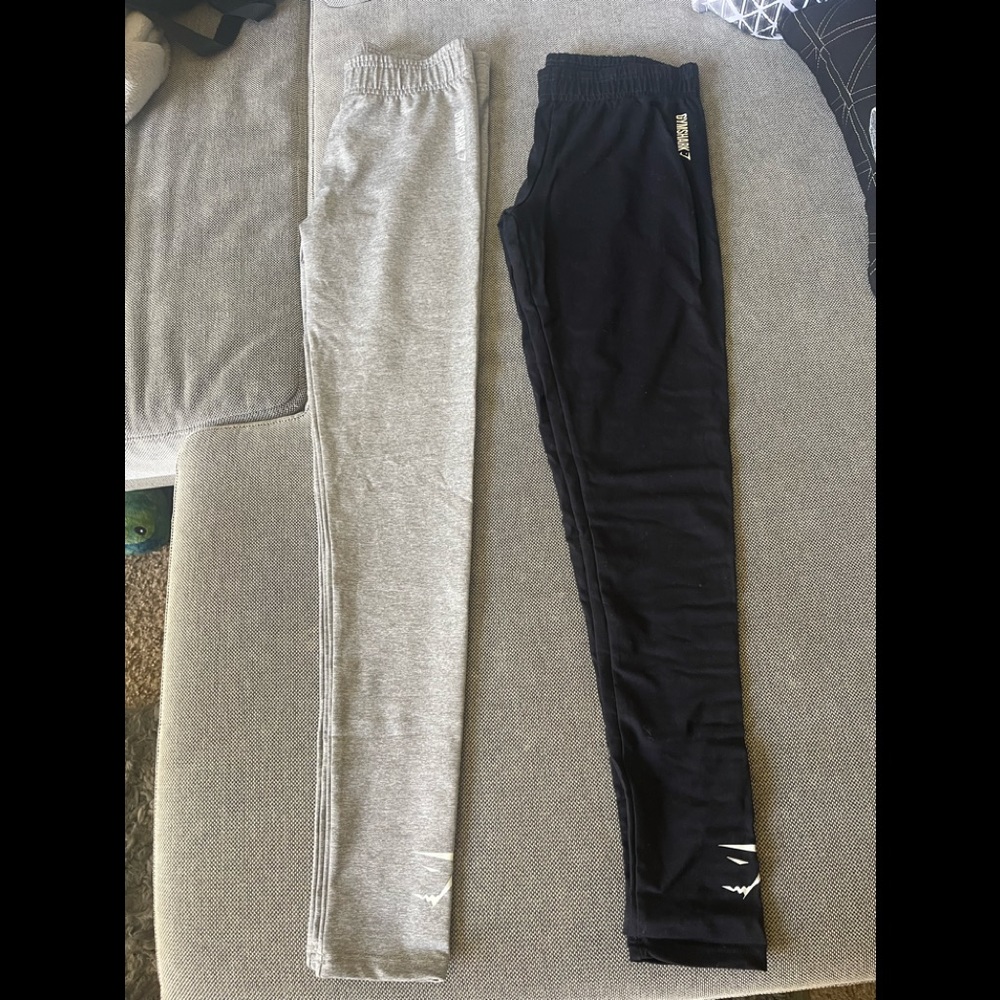 2 gymshark leggings